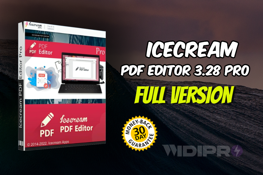 IceCream PDF Editor Pro